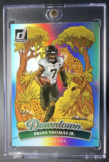 2025 Panini Donruss Brian Thomas Jr. #2 Downtown SP Case Hit