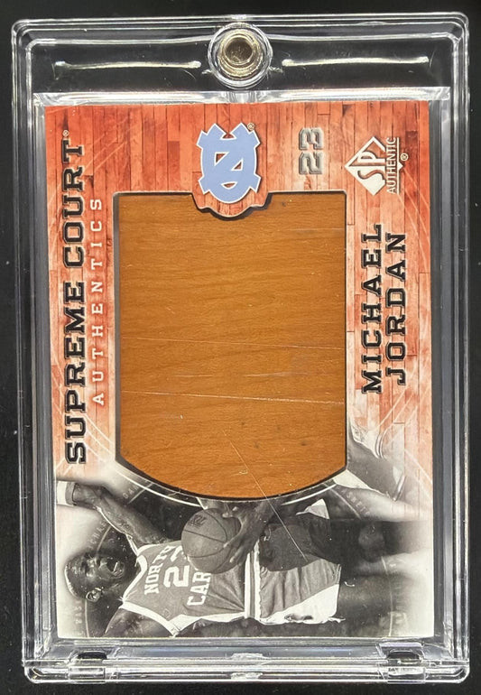 2010-11 SP Game Used Michael Jordan #LOGO-MR Court Relic
