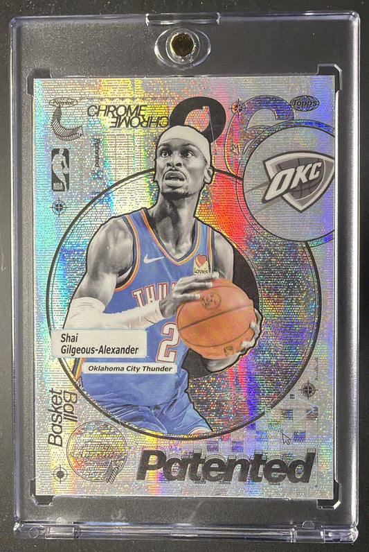 2025-26 Topps Chrome Shai Gilgeous-Alexander #PD-3 Patented SSP
