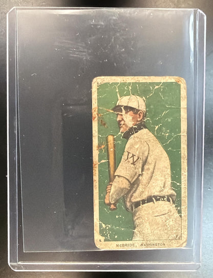 1909-11 Piedmont T206 George McBride Washington