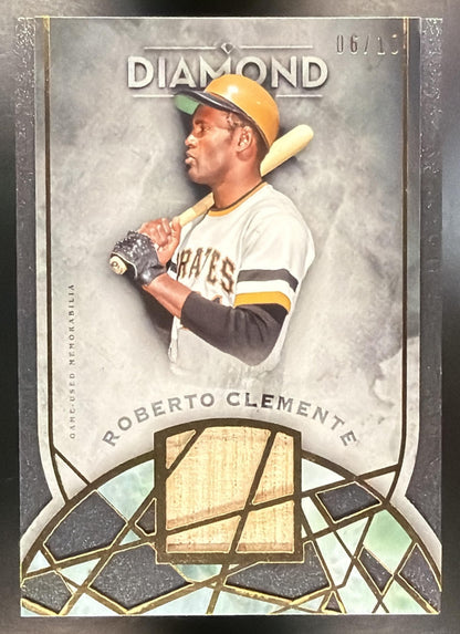 2022 Topps Diamond Icons Roberto Clemente #SPR-RCL Single-Player Relics 6/10 Relic