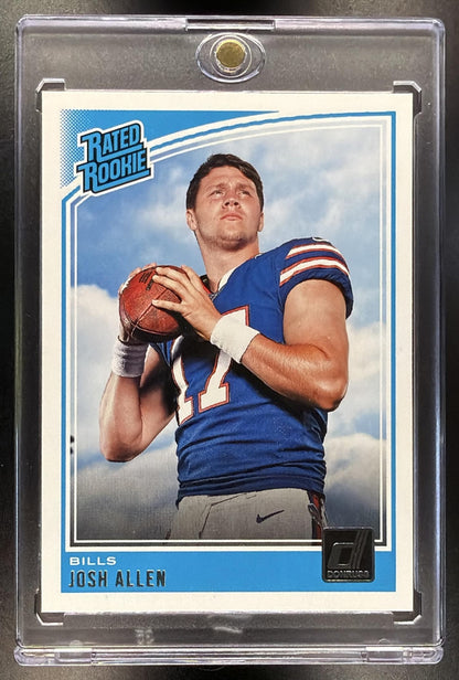 2018 Panini Donruss Josh Allen #304 RC Base