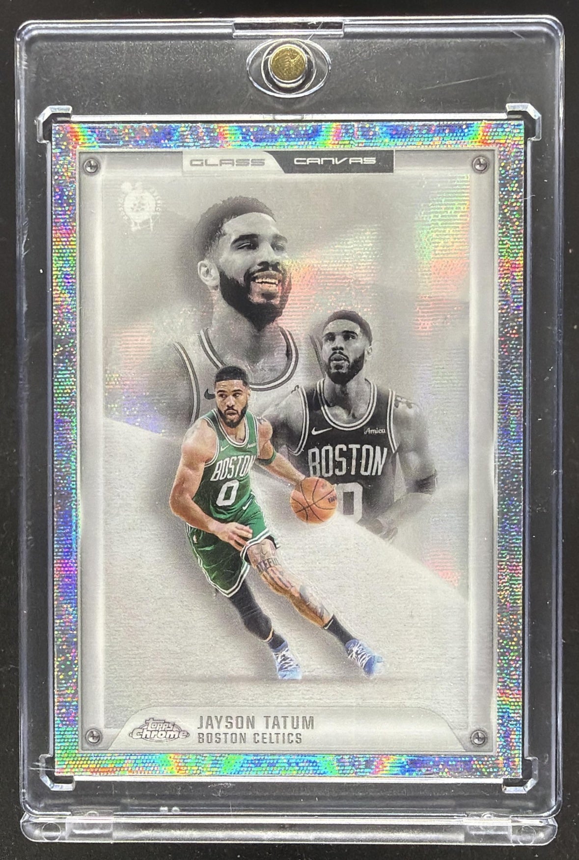 2025-26 Topps Chrome Jayson Tatum #GC-7 Glass Canvas SSP