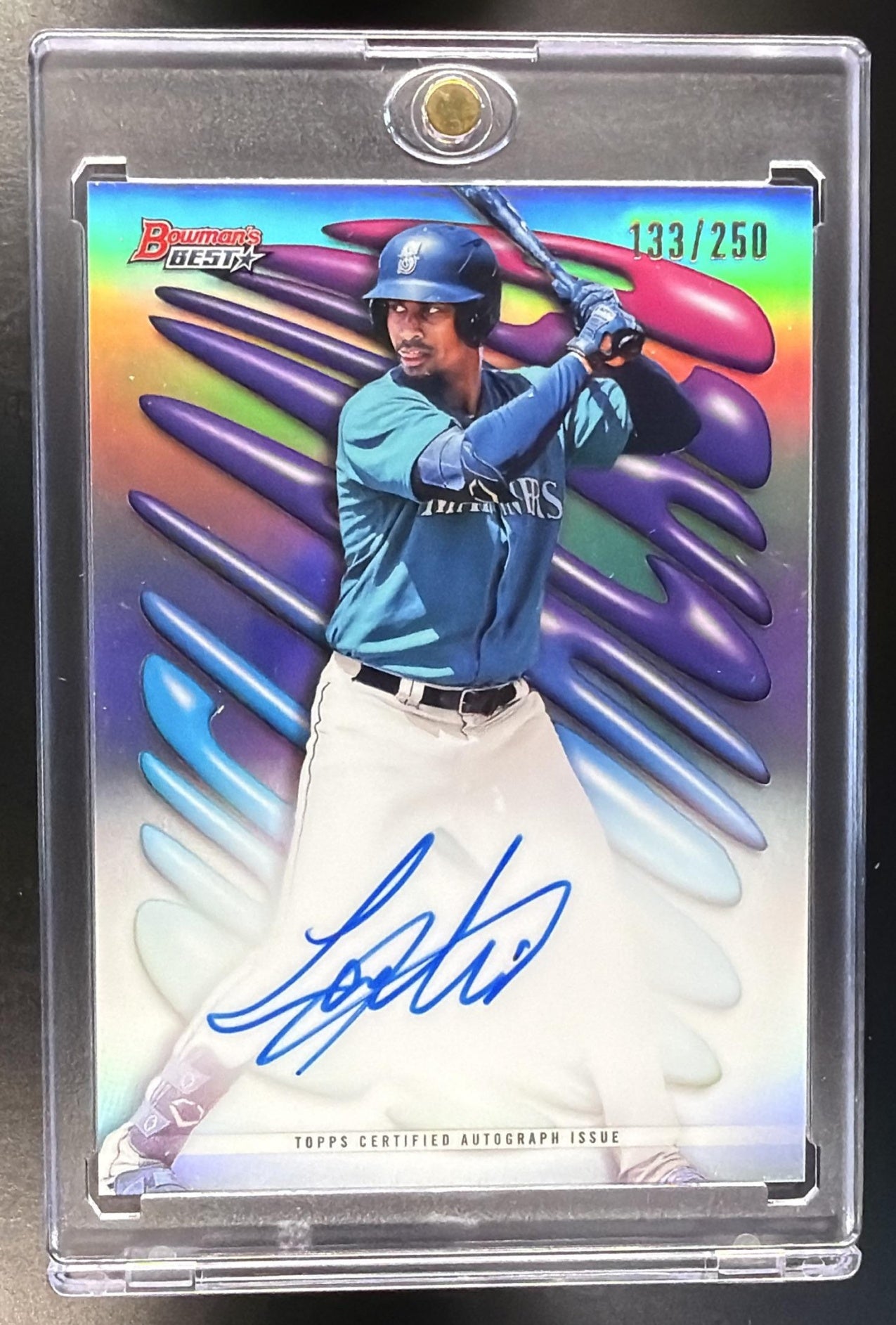 2023 Bowman's Best Lazaro Montes #SHA-LM Shellacked Auto 133/250