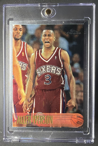 1996-97 Topps Chrome Allen Iverson #171 RC