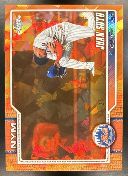 2026 Topps Chrome Sapphire Juan Soto #17 Image Variation