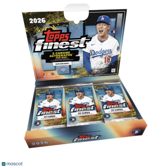 2026 Topps Finest Baseball Hobby Box