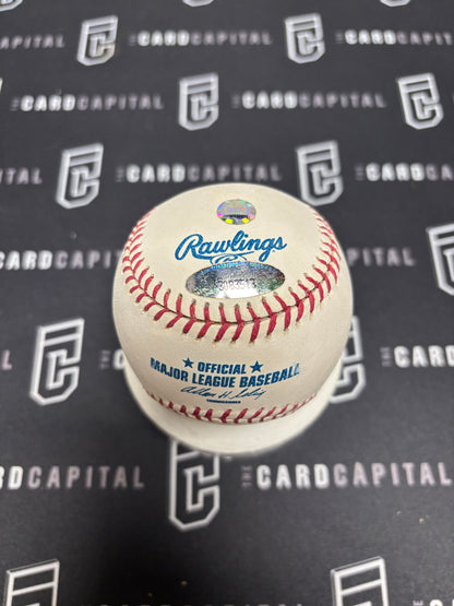 Eric Chavez Signed Major League Baseball TriStar