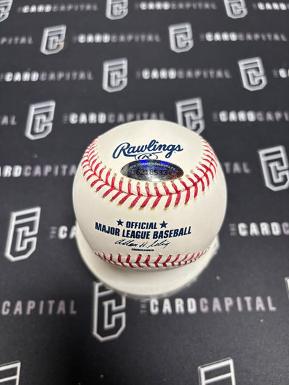 Charlie Hayes Signed Official Major League Baseball TriStar "Last Out 96"
