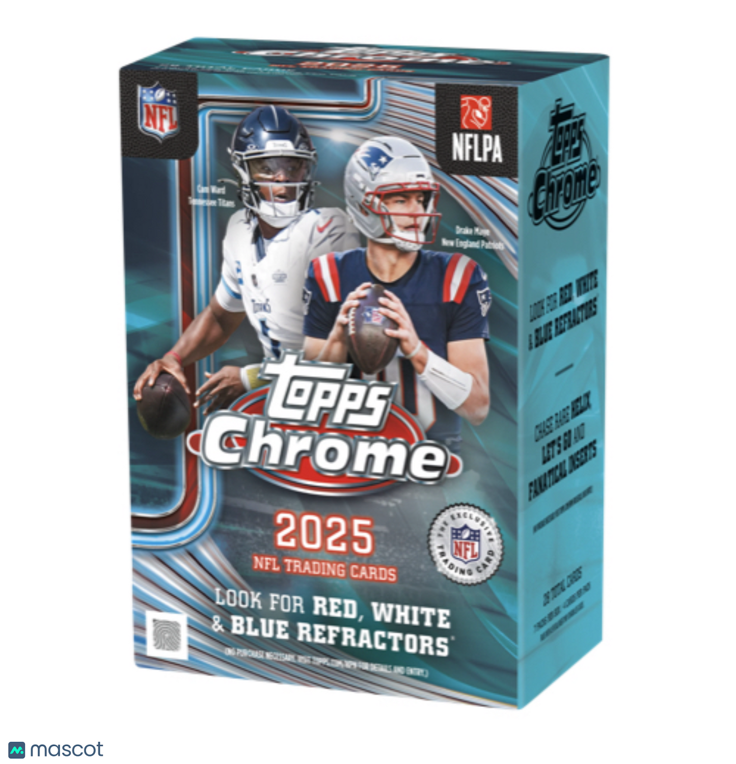 2025 Topps Chrome Football Blaster Box