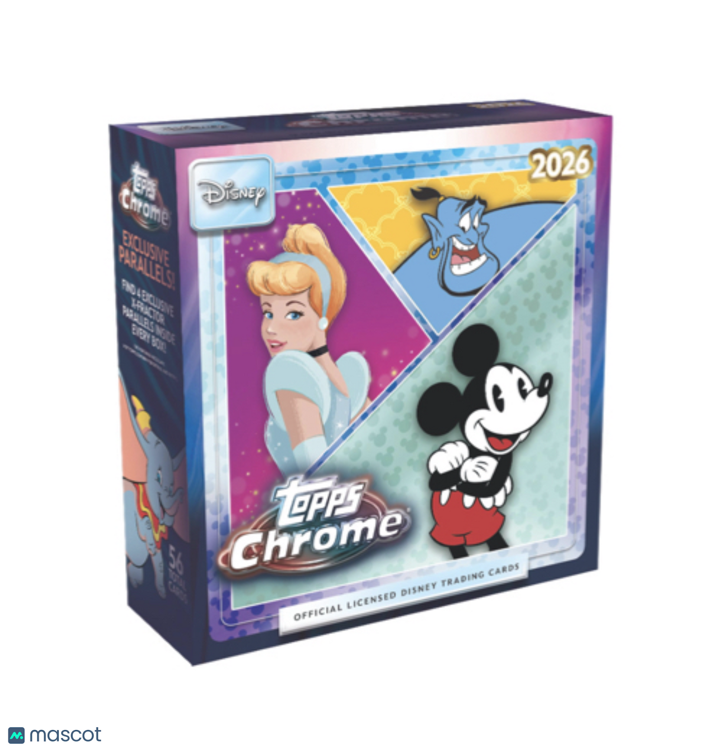 PRE ORDER 2026 Topps Chrome Disney Mega Box