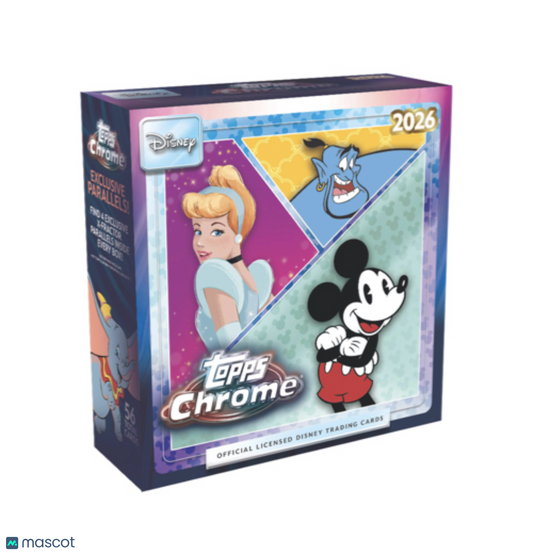 2026 Topps Chrome Disney Mega Box