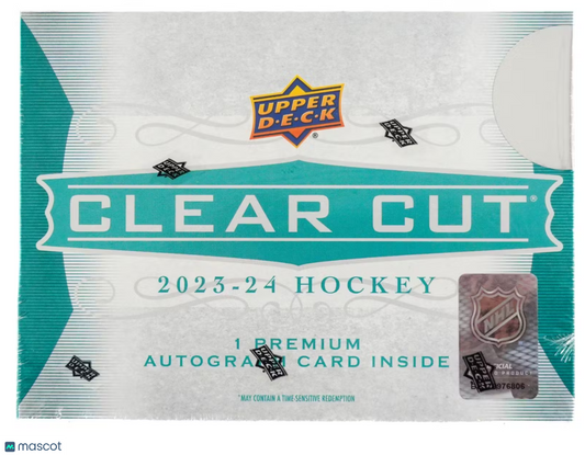 2023-24 UD Clear Cut Hockey Hobby Box