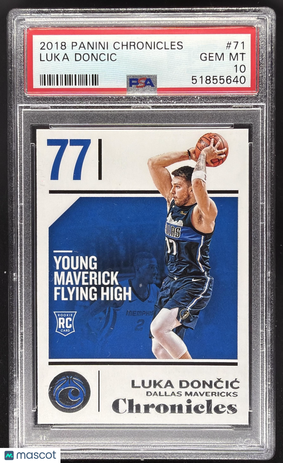 2018-19 Panini Chronicles Luka Doncic #71 RC PSA 10