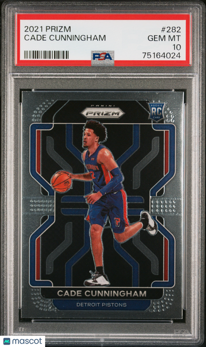 2021-22 Panini Prizm Cade Cunningham #282 RC PSA 10