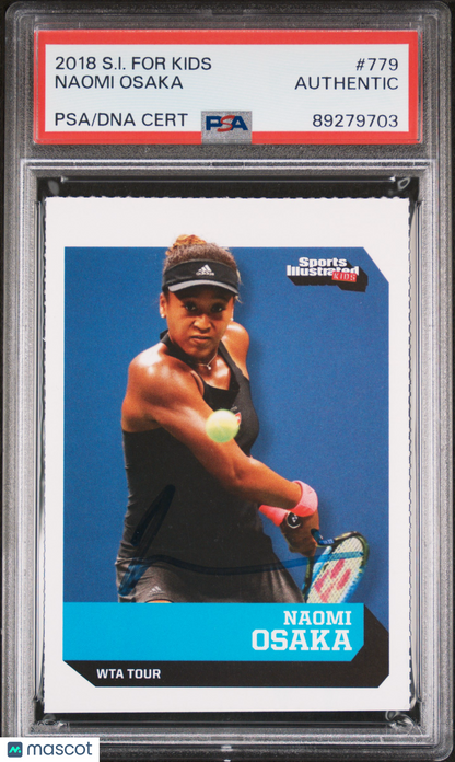2018 Sports Illustrated Naomi Osaka IP Auto PSA Auth #779