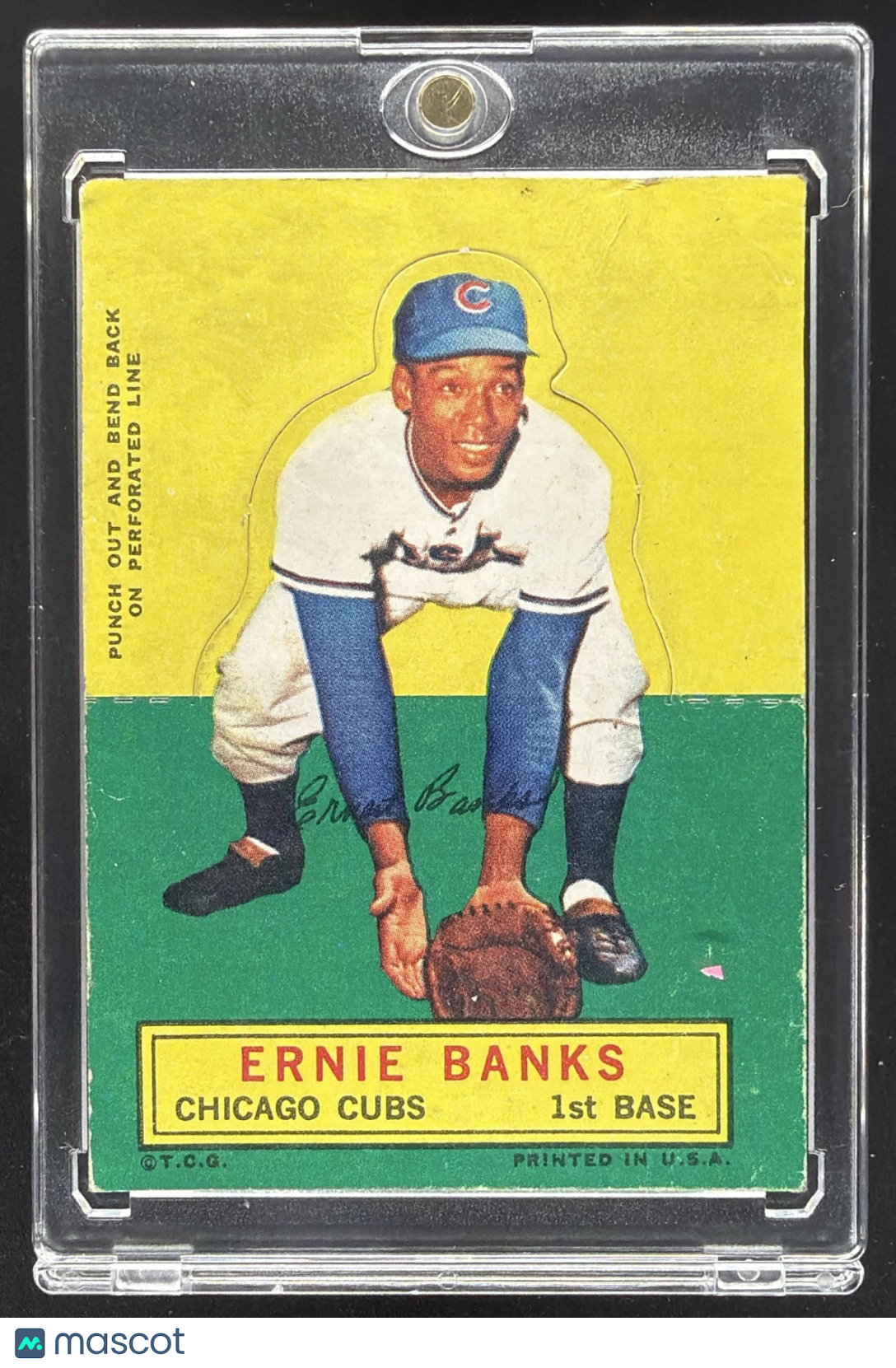 1964 Topps Ernie Banks Stand Ups