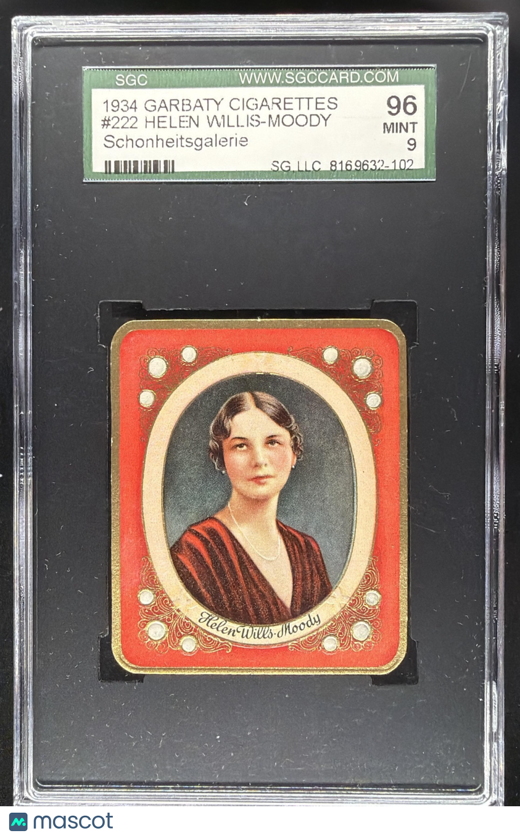 1934 Garbaty Helen Willis-Moody Schonheisgalerie SGC 9