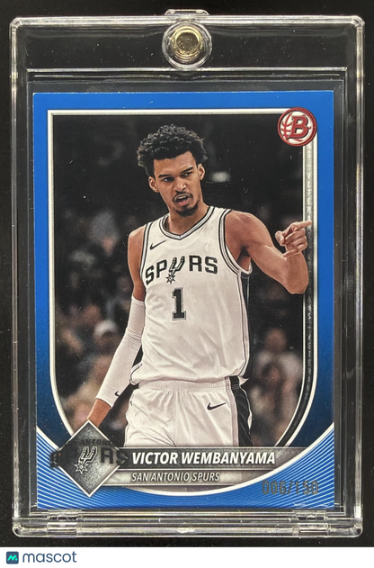 2025-26 Bowman Victor Wembanyama #143 Blue /150