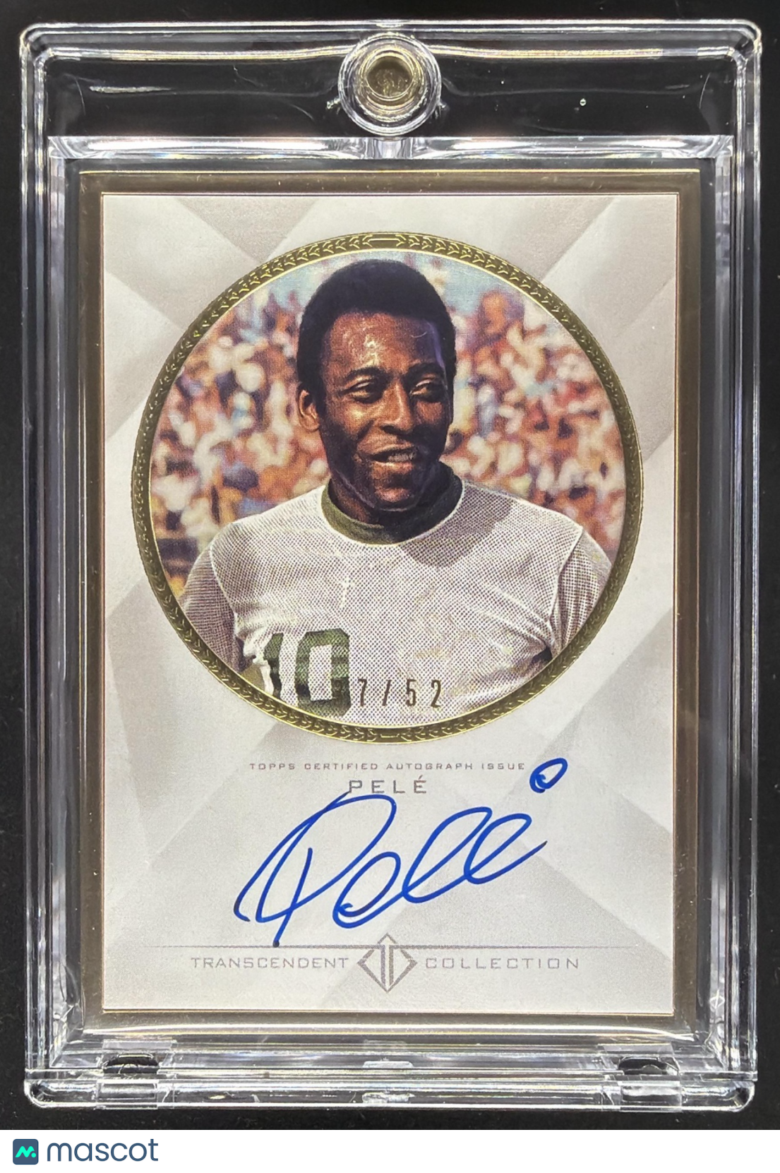 2016 Topps Transcendent Collection Pele #TCA-P Framed Auto 17/52