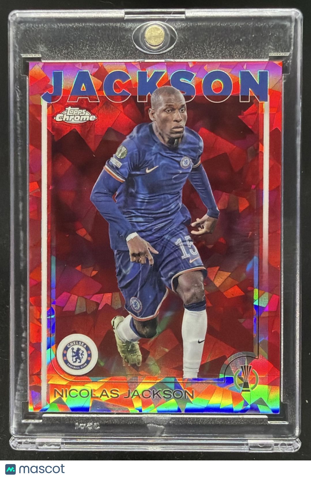 2024-25 Topps Chrome Sapphire UEFA Club Competitions Nicolas Jackson #41