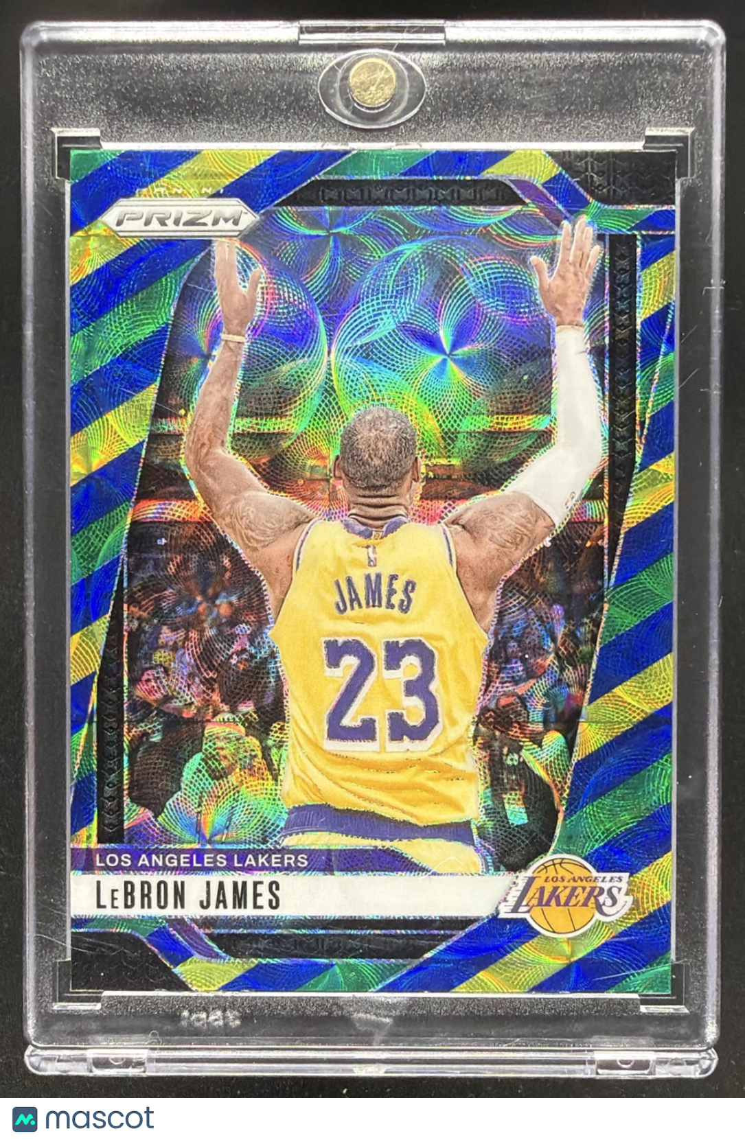 2024-25 Panini Prizm LeBron James #130 Choice Blue, Yellow and Green