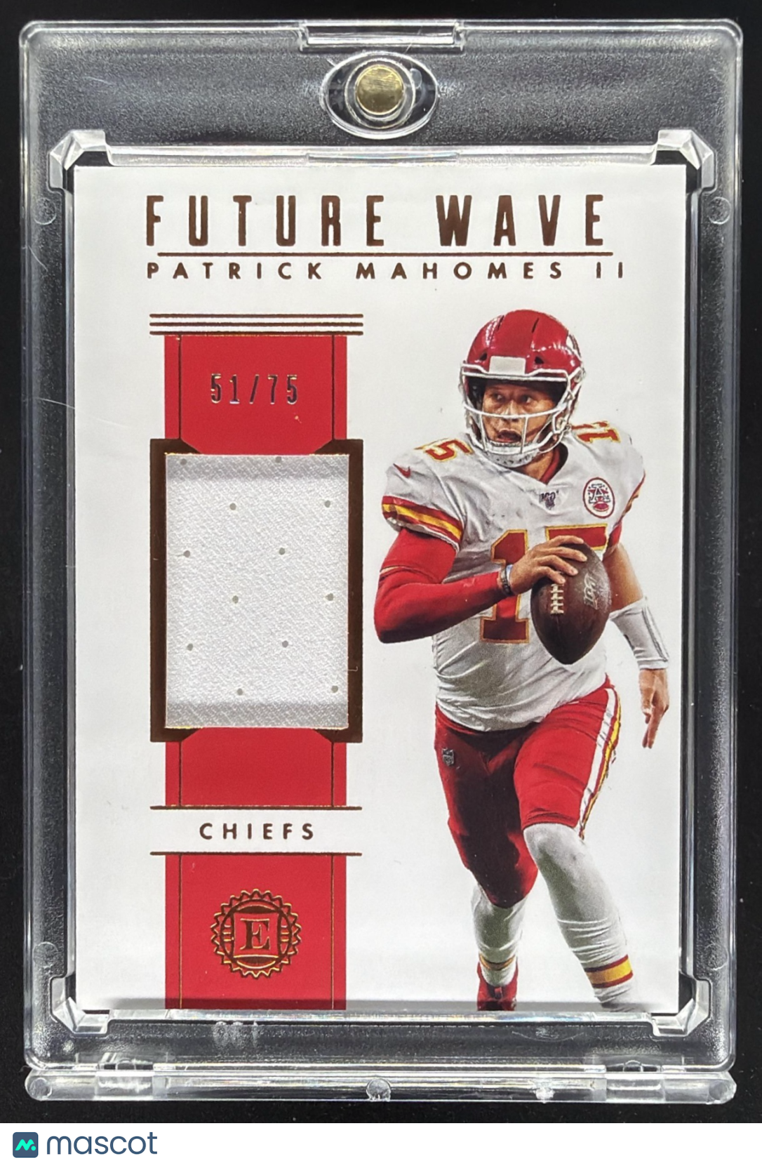 2019 Panini Encased Patrick Mahomes II Patch /75