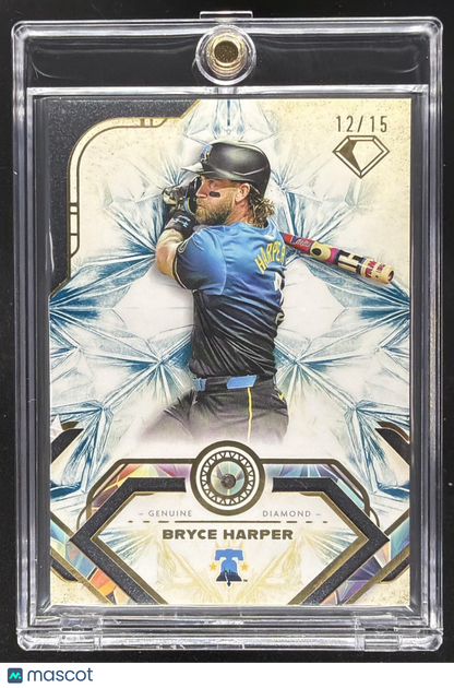 2025 Topps Diamond Icons Bryce Harper #84 Blue 12/15 City Connect