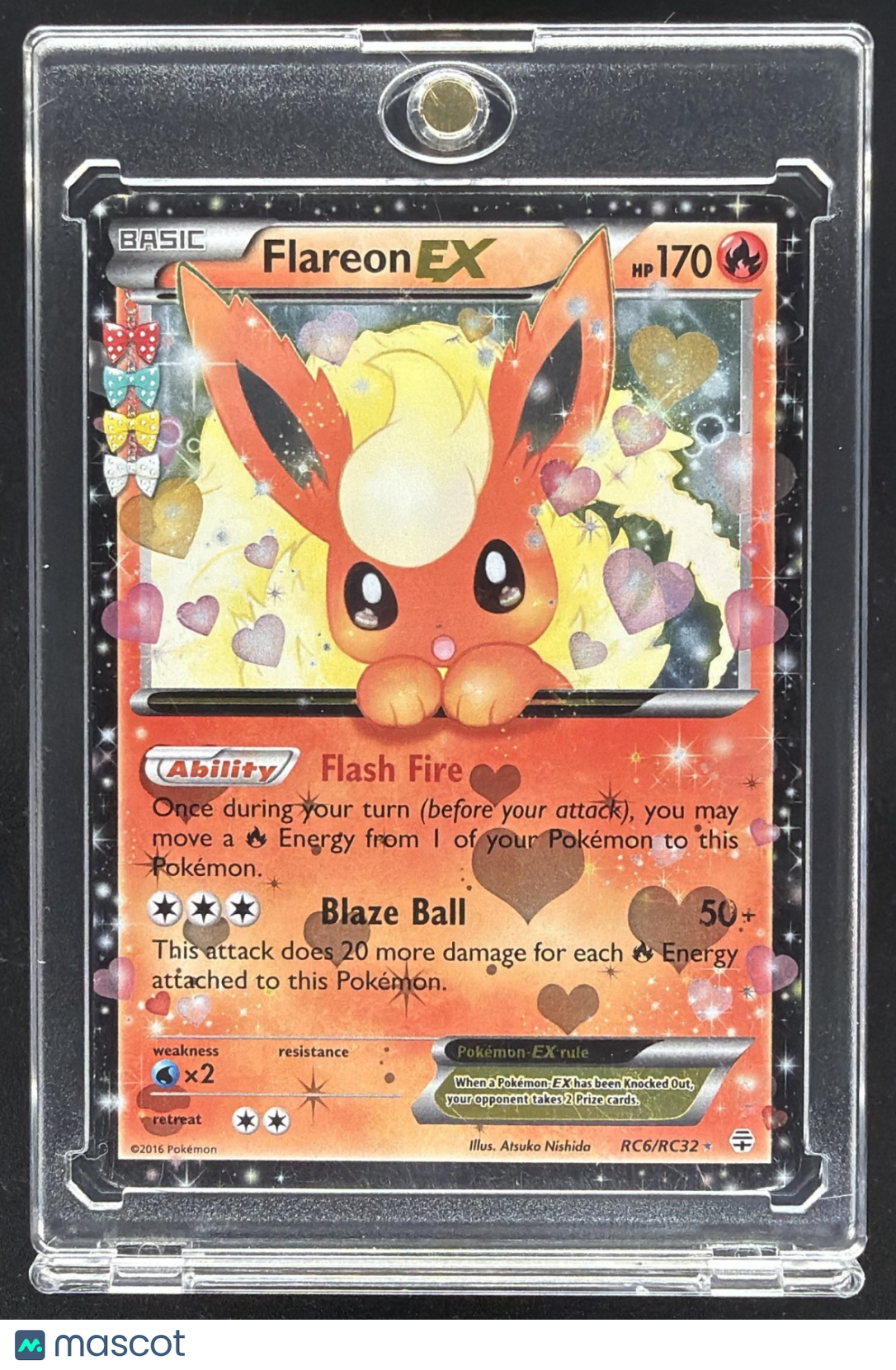 2016 Pokemon Generations Flareon #RC6/RC32 Holo