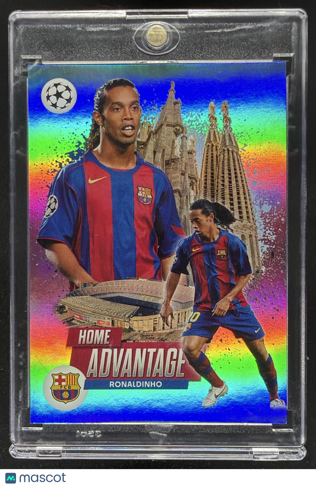 2025-26 Topps UEFA CC Ronaldinho #HP-3 Home Pitch Advantage