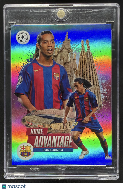 2025-26 Topps UEFA CC Ronaldinho #HP-3 Home Pitch Advantage