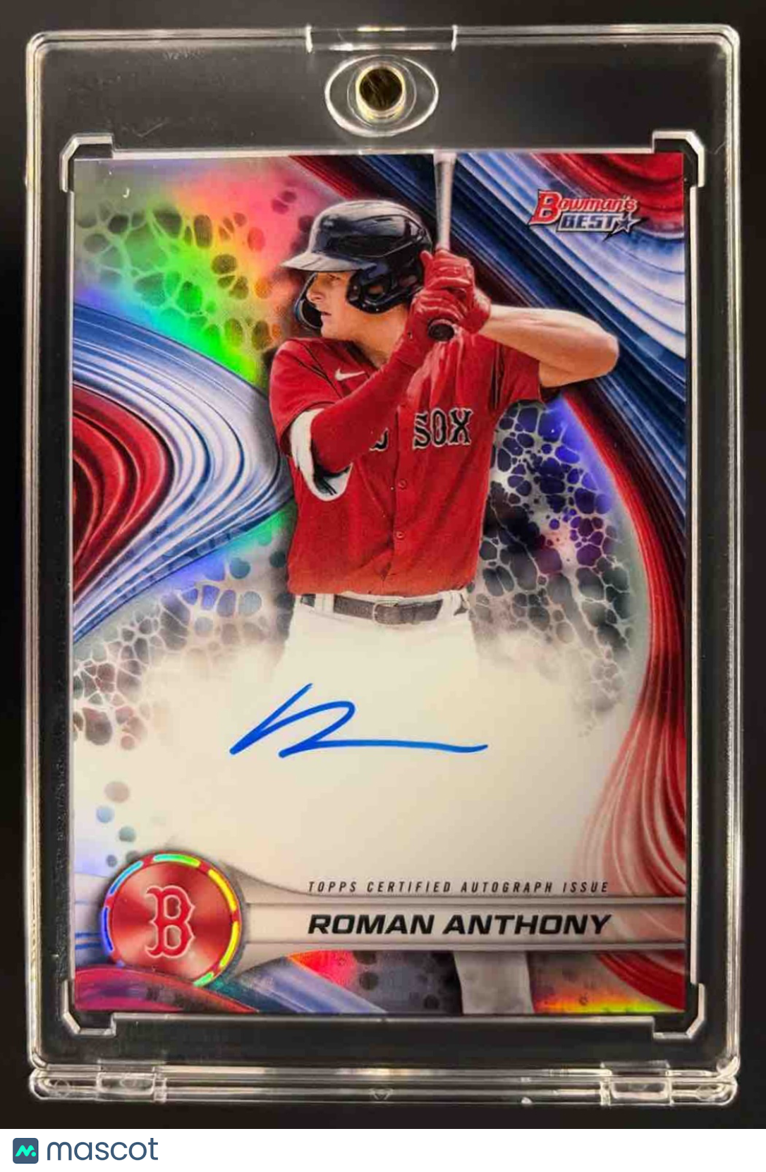 2024 Bowman's Best Roman Anthony #B24-RA Best of Auto Refractor