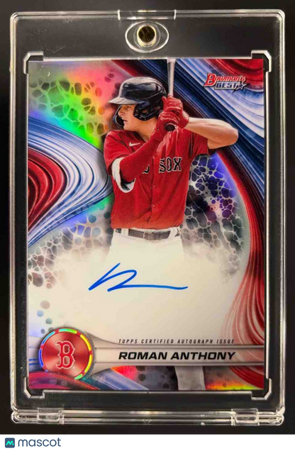 2024 Bowman's Best Roman Anthony #B24-RA Best of Auto Refractor
