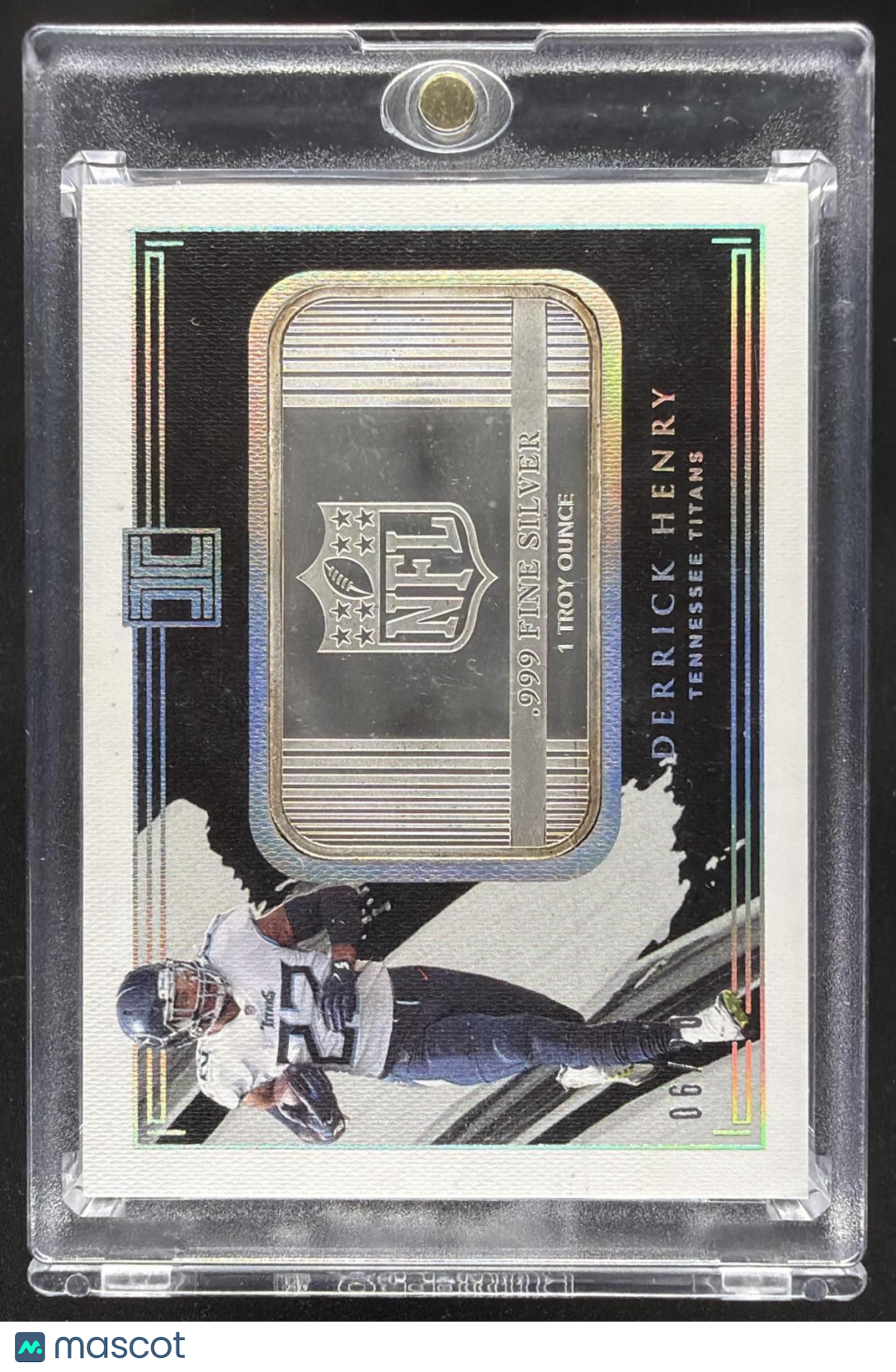 2021 Panini Impeccable Derrick Henry #SS-DH Silver NFL Shield 2/20