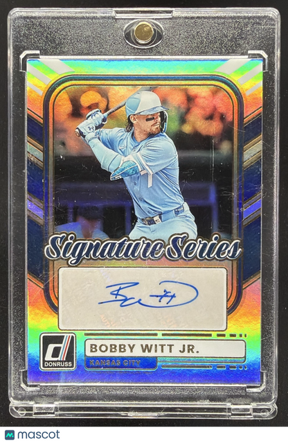 2026 Panini Donruss Bobby Witt Jr. #8 Retro 1997 Signature Series Auto