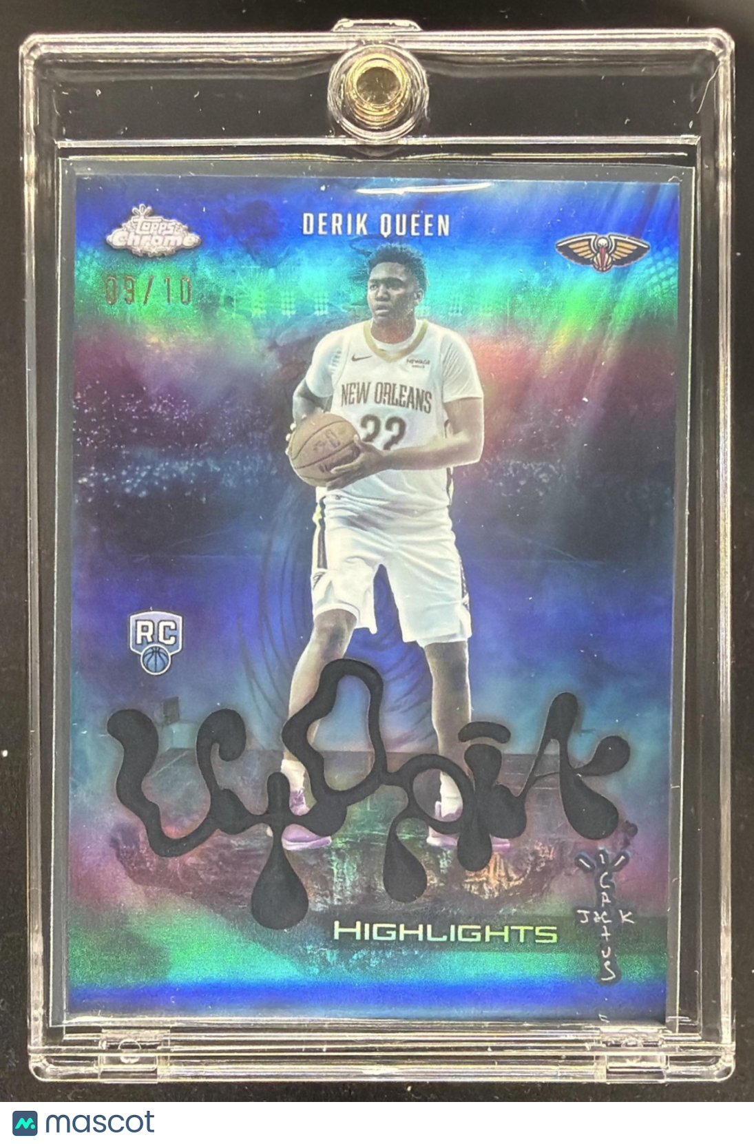 2025 Topps Chrome x Cactus Jack Derik Queen #UH-33 /10 Utopia Rookie