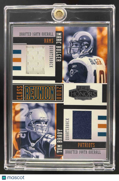 2005 Playoff Honors Tom Brady Class Reunion Game Used Relic /150